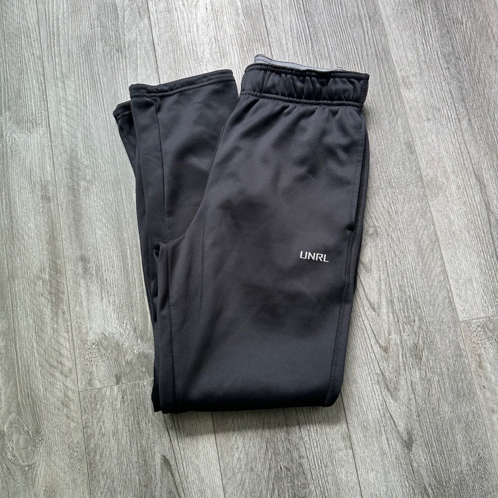 UNRL Black Performance Sweatpants Joggers Men's Small